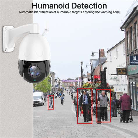 Outdoor Speed Dome; 5MP; 30x Optical Zoom; 200M IR; WDR PRO; 360° Continuous Pan; Human Only Tracking